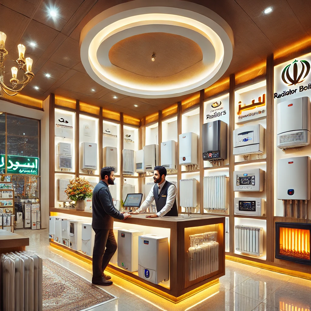 ستاری نمایندگی فروش پکیج ایران رادیاتور در تبریز چایکنار